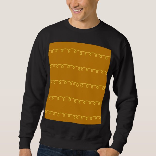 Abstract Art: Modern Wrapping Design Sweatshirt (Front)