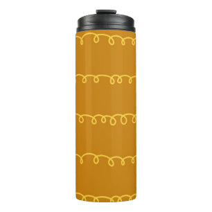 Abstract Art: Modern Wrapping Design Thermal Tumbler
