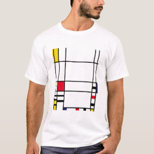 Abstract art Mondrian "Trafalgar Square" T-Shirt