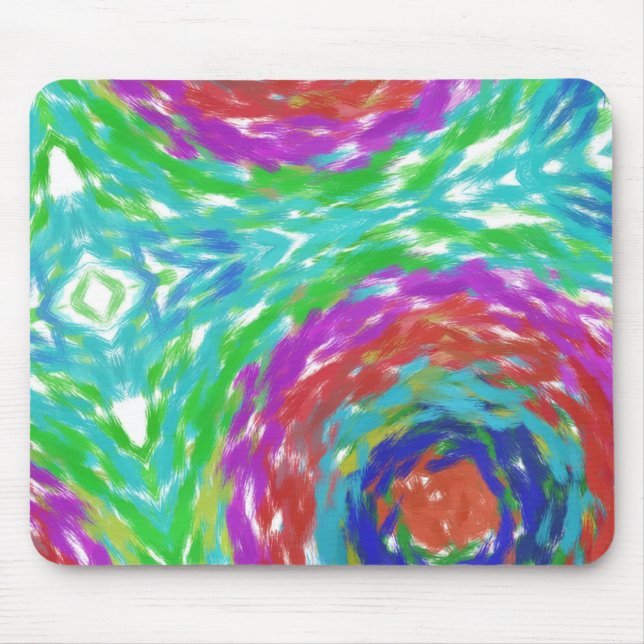Abstract Art Mouse Mat (Front)