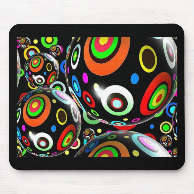 Abstract Art Mouse Mat (Front)