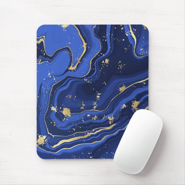 Abstract Art Mouse Pad Colorful Creative (With Mouse)