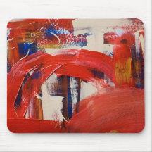 Abstract Art Mouse Pad | Modern Desk Accessory