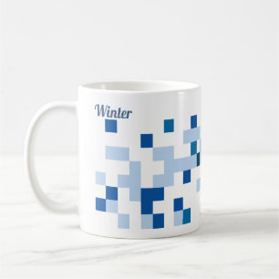 Abstract Art Mug - Winter