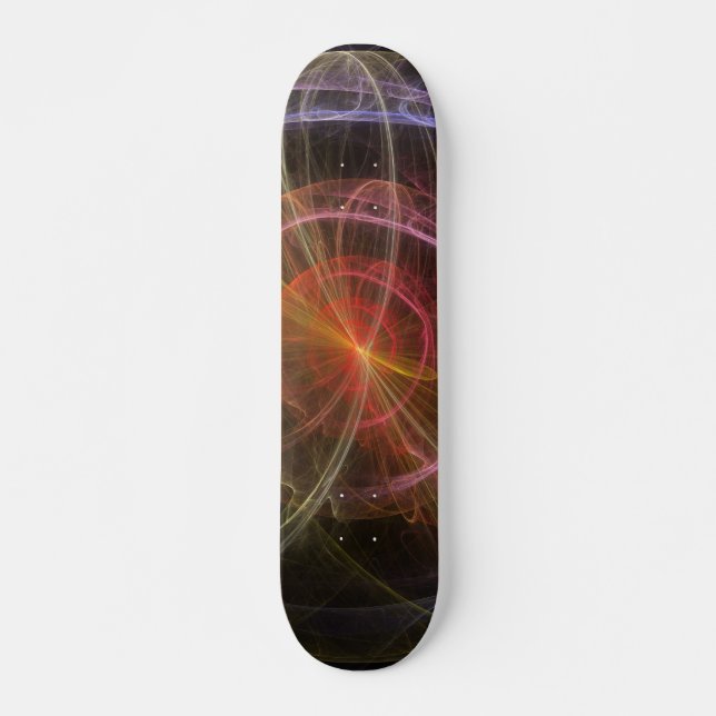 Abstract Art New World Skateboard (Front)