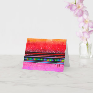 Abstract art Note Card