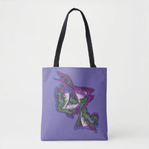 Abstract Art on a Tote Bag