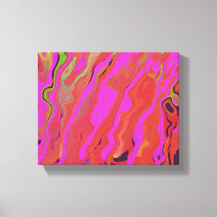 Abstract art on canvas in purple, digital art. print