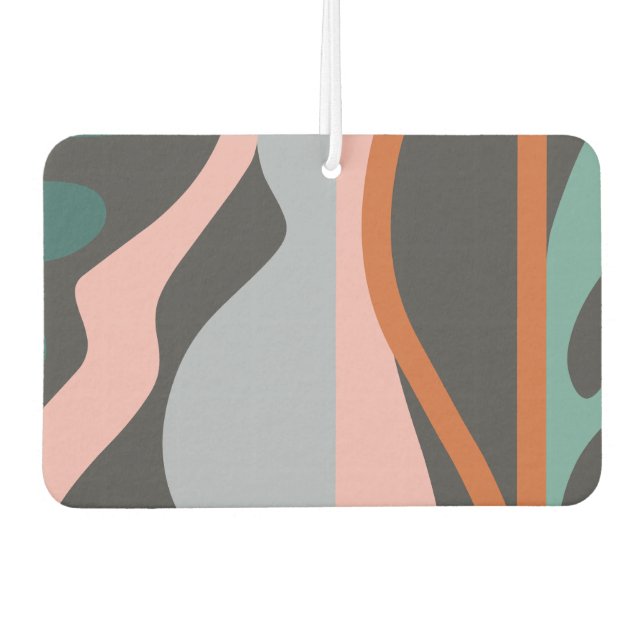 Abstract Art One Car Air Freshener (Front)