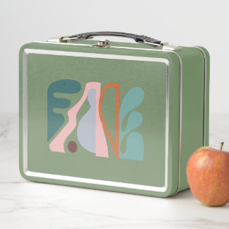 Abstract Art One Metal Lunch Box