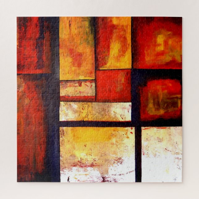 Abstract Art Original Creative Modern Jigsaw Puzzle (Vertical)