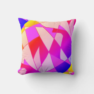 Abstract Art Painting One Of A Kind Pillow Cushion