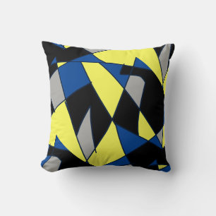 Abstract Art Painting One Of A Kind Pillow Cushion