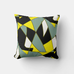 Abstract Art Painting One Of A Kind Pillow Cushion