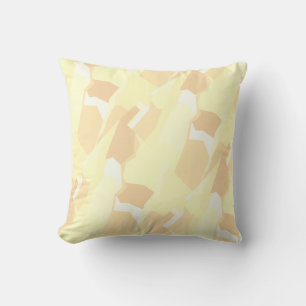 Abstract Art Pale Colours Cushion Throw Pillow