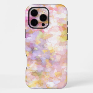 Abstract Art Pale Yellow Pastel iPhone 16 Pro Max Case