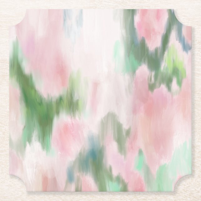 Abstract Art Paper Coasters (Front)