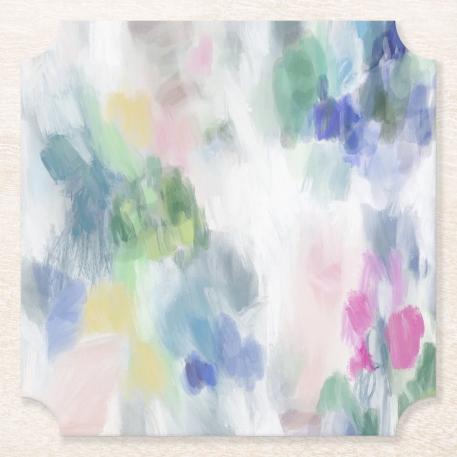 Abstract Art Paper Coasters (Front)