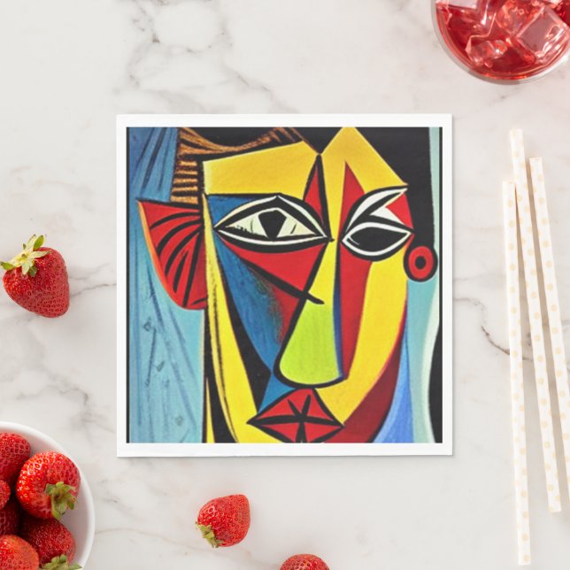 Abstract Art Paper Napkin (Insitu)