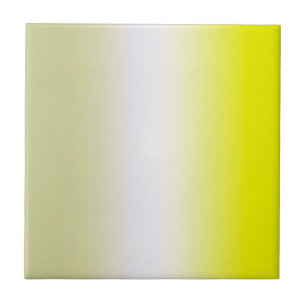 Abstract Art Pastel Yellow White Grey Tile
