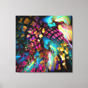 Abstract Art: Pieces Of A Dream Canvas Print