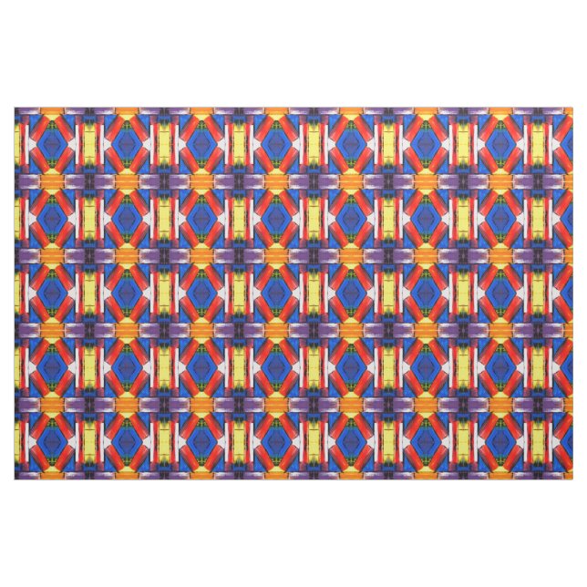 Abstract Art Pima Cotton Fabric (Yard)