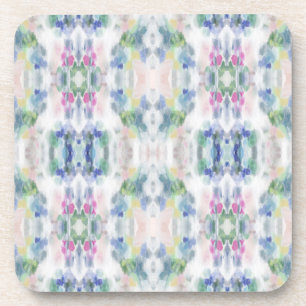 Abstract Art Plastic Coaster Set