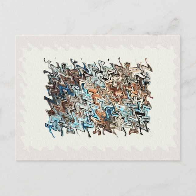 Abstract Art Postcard (Front)