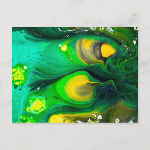 Abstract Art Postcard