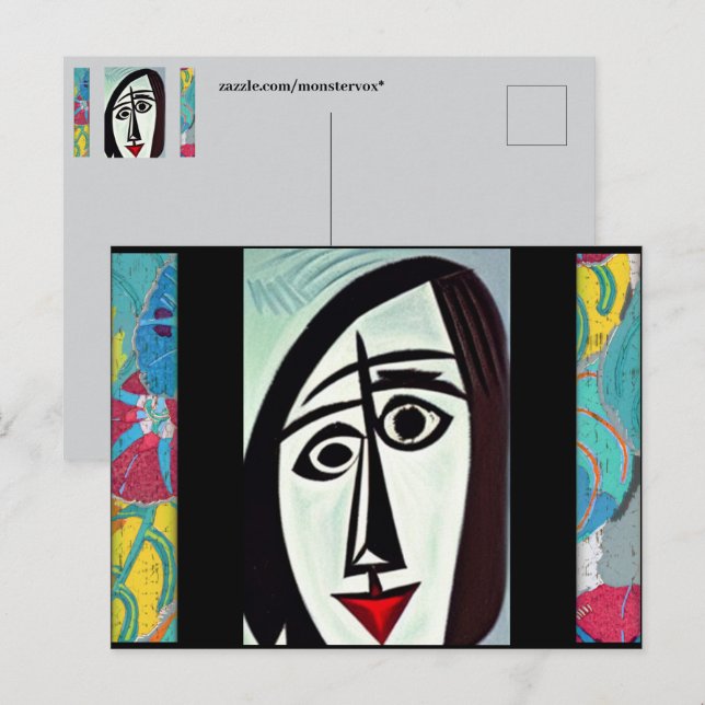 Abstract Art Postcard (Front/Back)