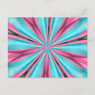 ABSTRACT ART POSTCARD