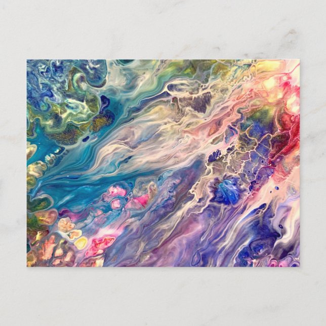 Abstract Art Postcard (Front)