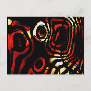 Abstract Art Postcard