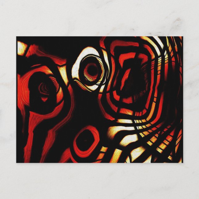 Abstract Art Postcard (Front)