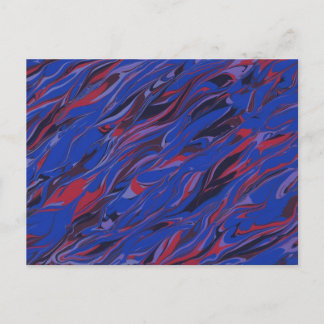 Abstract art postcards