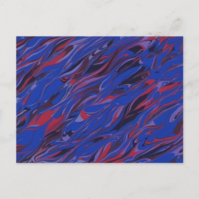 Abstract art postcards (Front)