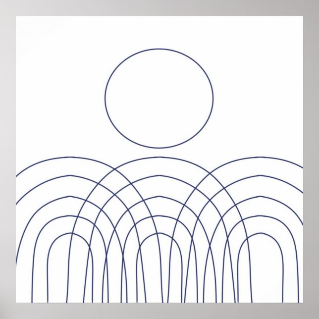 abstract art poster (Front)