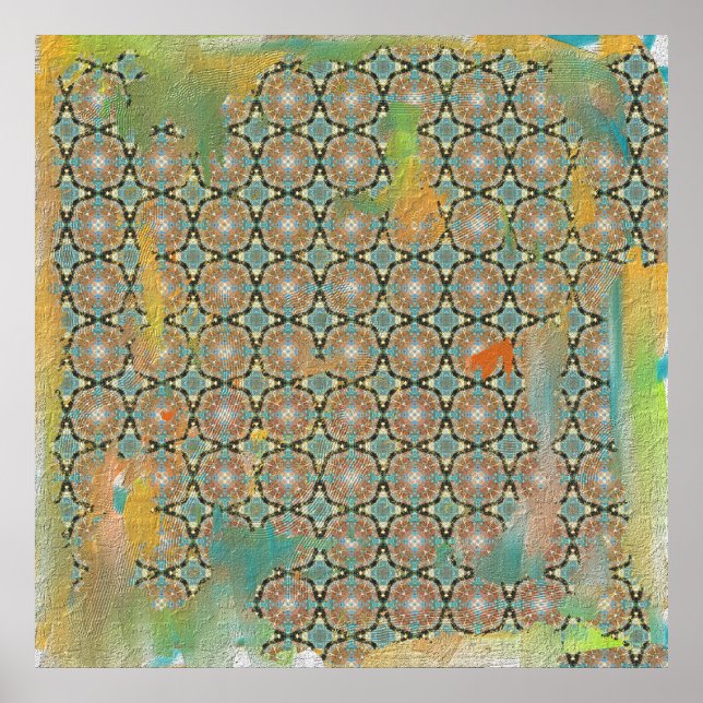 Abstract Art Poster (Front)