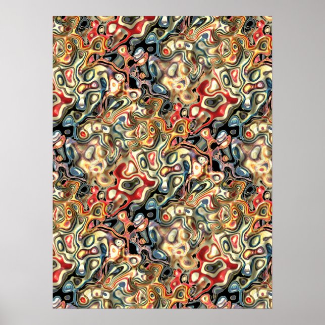 Abstract Art Poster (Front)