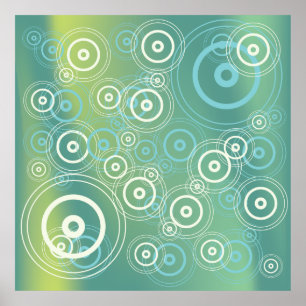 abstract art poster
