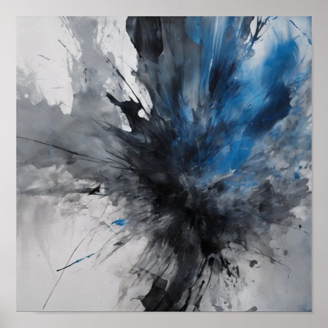 Abstract art poster (Front)