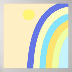 abstract art poster