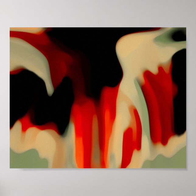 Abstract Art Poster (Front)