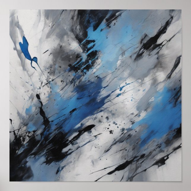 Abstract art poster (Front)