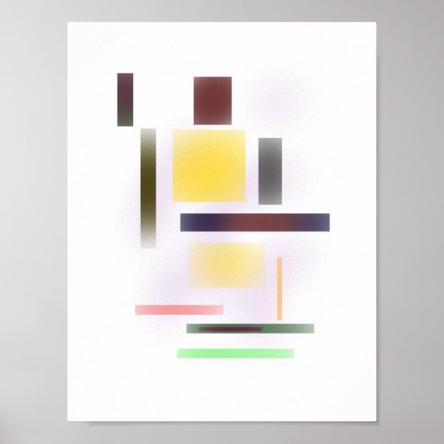 Abstract Art Poster (Front)