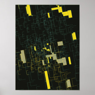 Abstract Art Poster 'C'