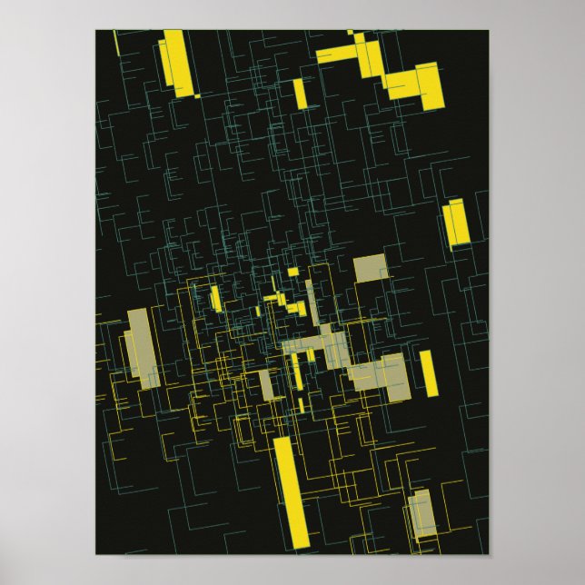 Abstract Art Poster 'C' (Front)