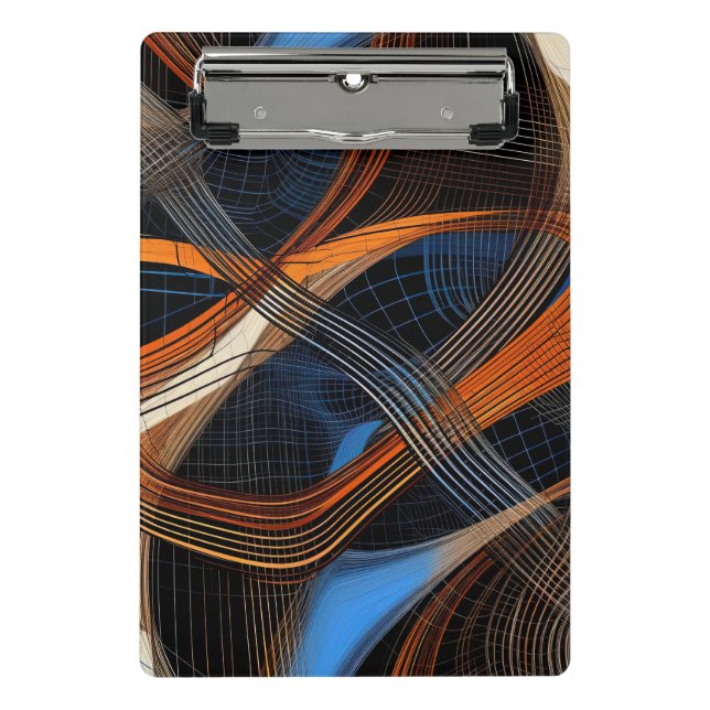 Abstract Art Print Mini Clipboard (Front)