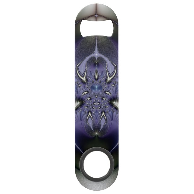 Abstract Art Purple Ornament (Front)
