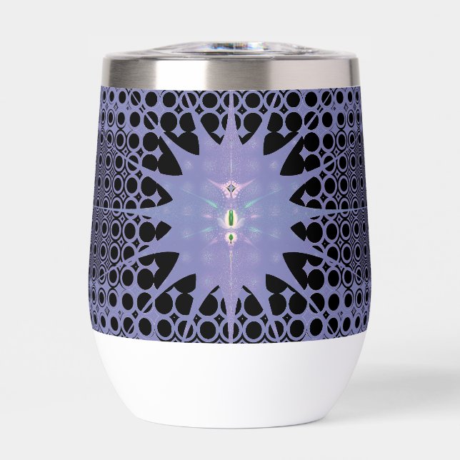 Abstract Art Purple Space Fractal (Front)